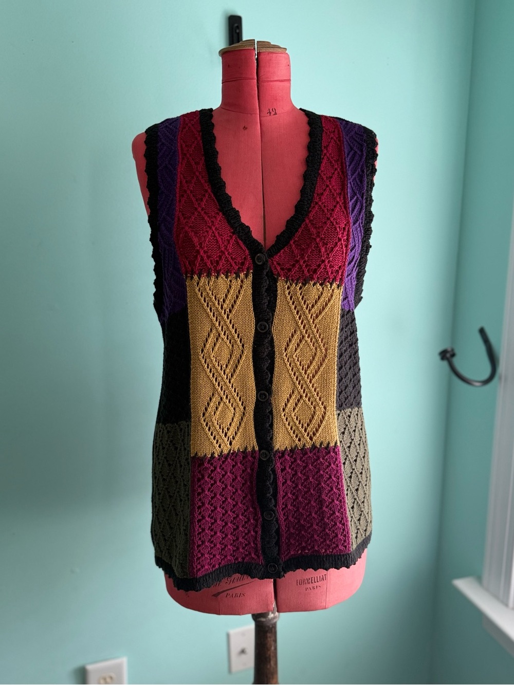 Vintage Liz & Co Sweater Vest (S)